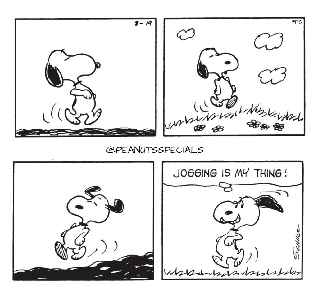 Jogging is my thing!